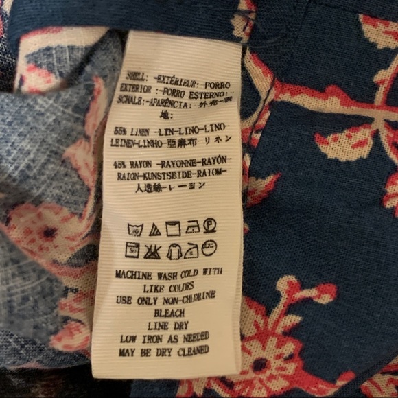 Free People Pacific Ocean Linen Blend Blazer - Picture 9 of 10